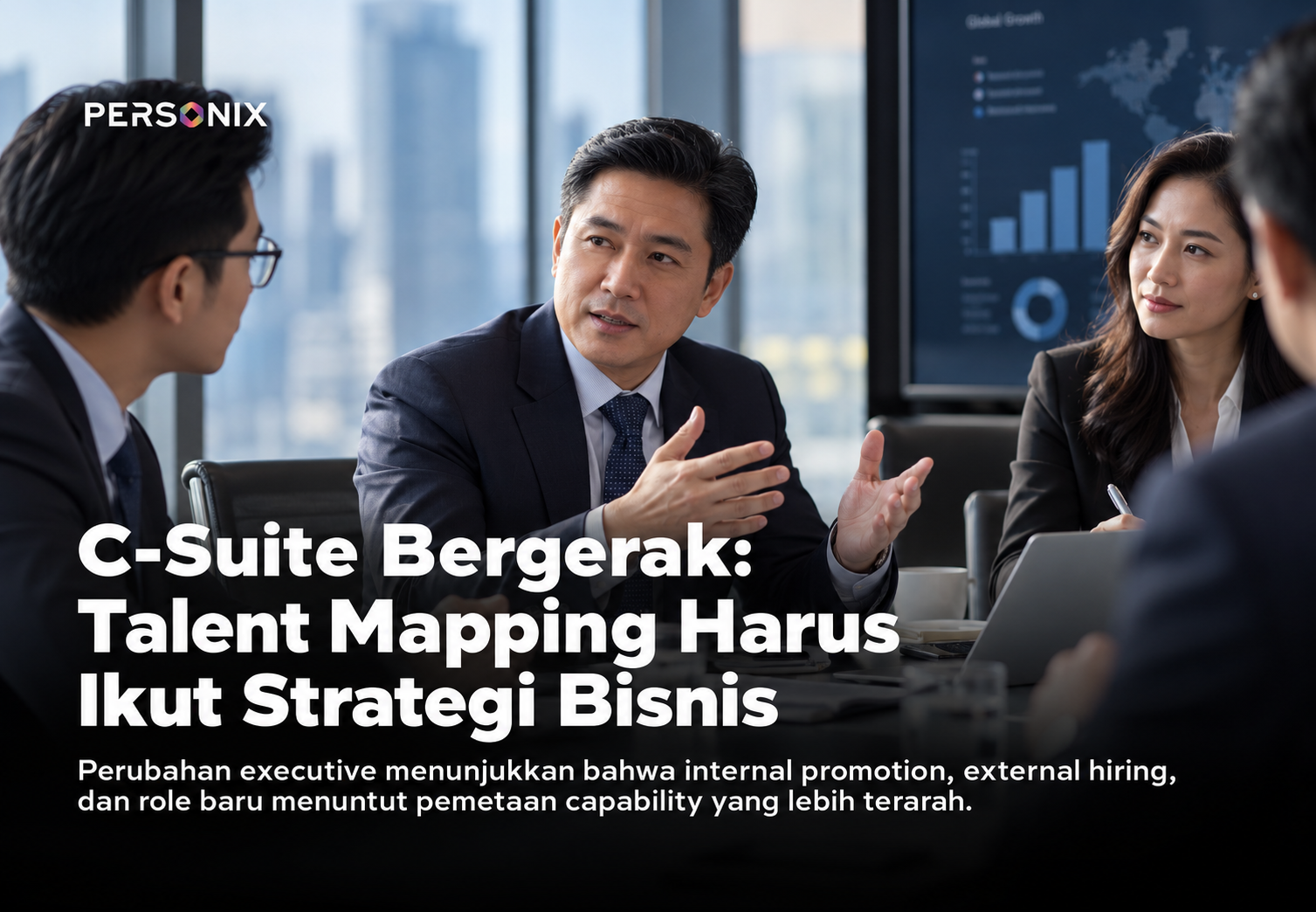 C-Suite Bergerak: Mengapa Executive Talent Mapping Harus Mengikuti Strategi Bisnis